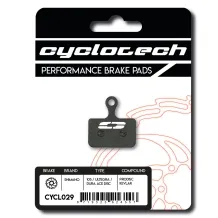 TRP Hylex RS flat mount Organische Bremsbeläge, Cyclotech Prodisc Kevlar