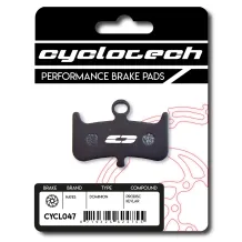 Hayes Dominion A4 - T4 Organische Bremsbeläge, Cyclotech Prodisc Kevlar