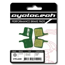 Magura MT5 - MT7 - CT5 single E-bike Bremsbeläge, Cyclotech Prodisc E-bike