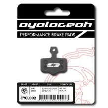 Sram Red - Rival - Force - Hydro - Etap AXS (ab 2020) organische Bremsbeläge, Cyclotech Prodisc Kevlar