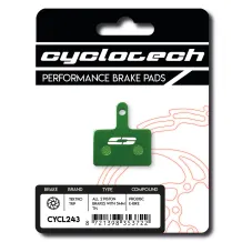 Tektro 2-Kolben 5 mm Bremsbeläge, Cyclotech Prodisc E-bike