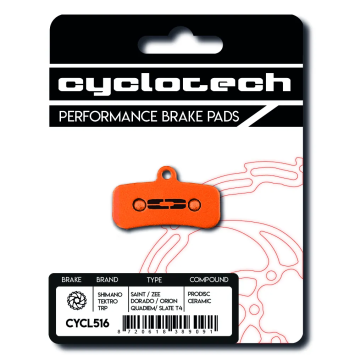 Tektro Dorado - Orion 4 piston Keramik Bremsbeläge Cyclotech Prodisc Ceramic